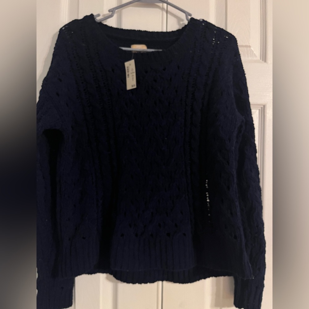 Aeropostale NWT Navy Blue Sweater small
